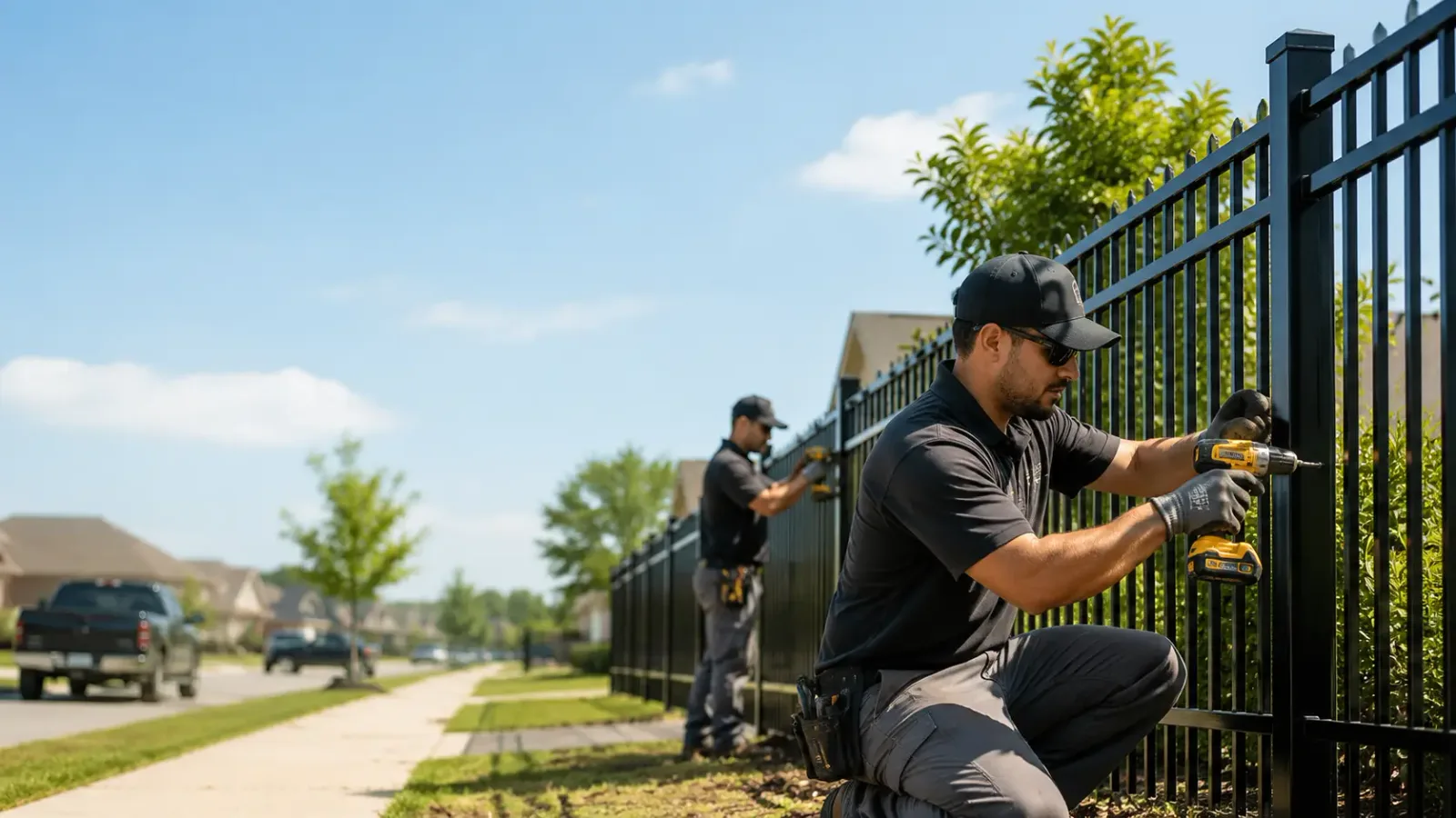 Metal Fence Installation in Troy, NC